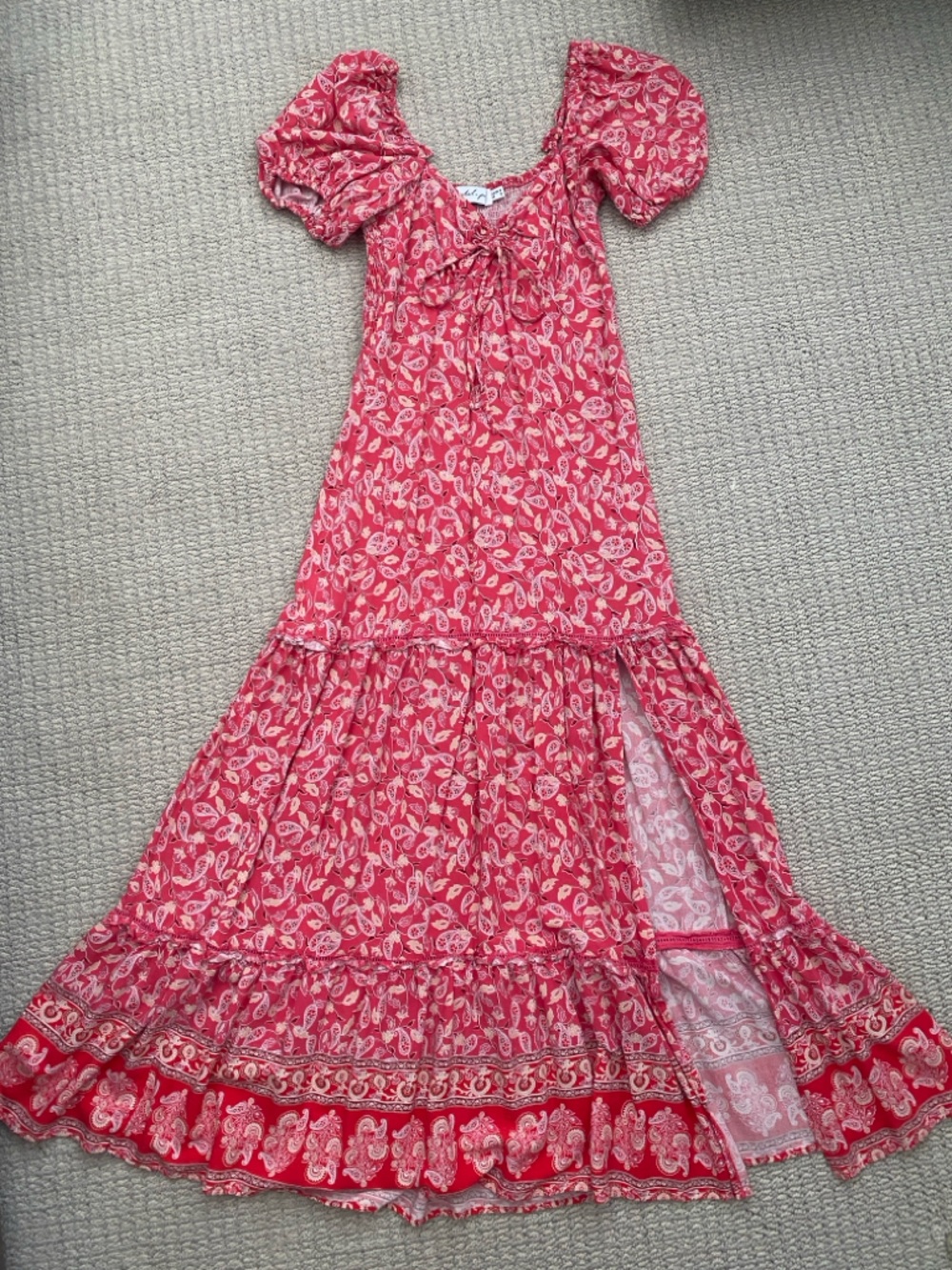 Petal & Pup Pink Off-Shoulder Maxi Dress
